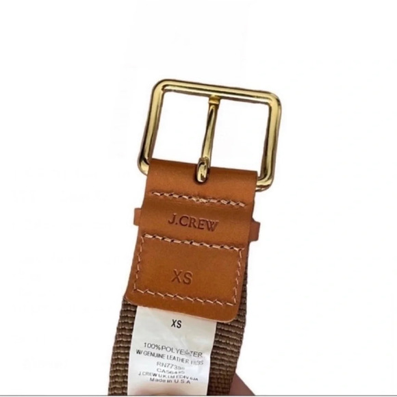 J. CREW Leather Belt Size.XS - Picture 4 of 5